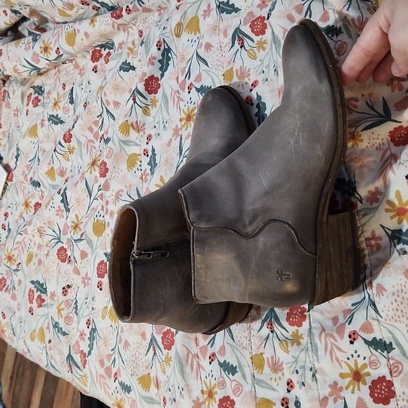 Frye Womens Carson Piping Ankle Boots Size 6 - Picture 2 of 9